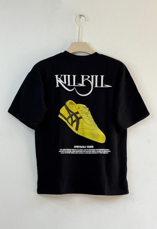 Kill Bill x Onitsuka Tiger Oversized T-Shirt – Black