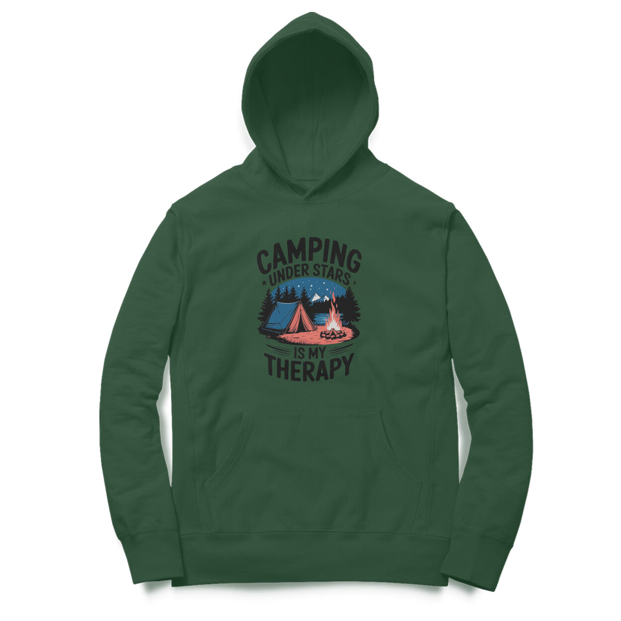Camping - Premium print hoodie