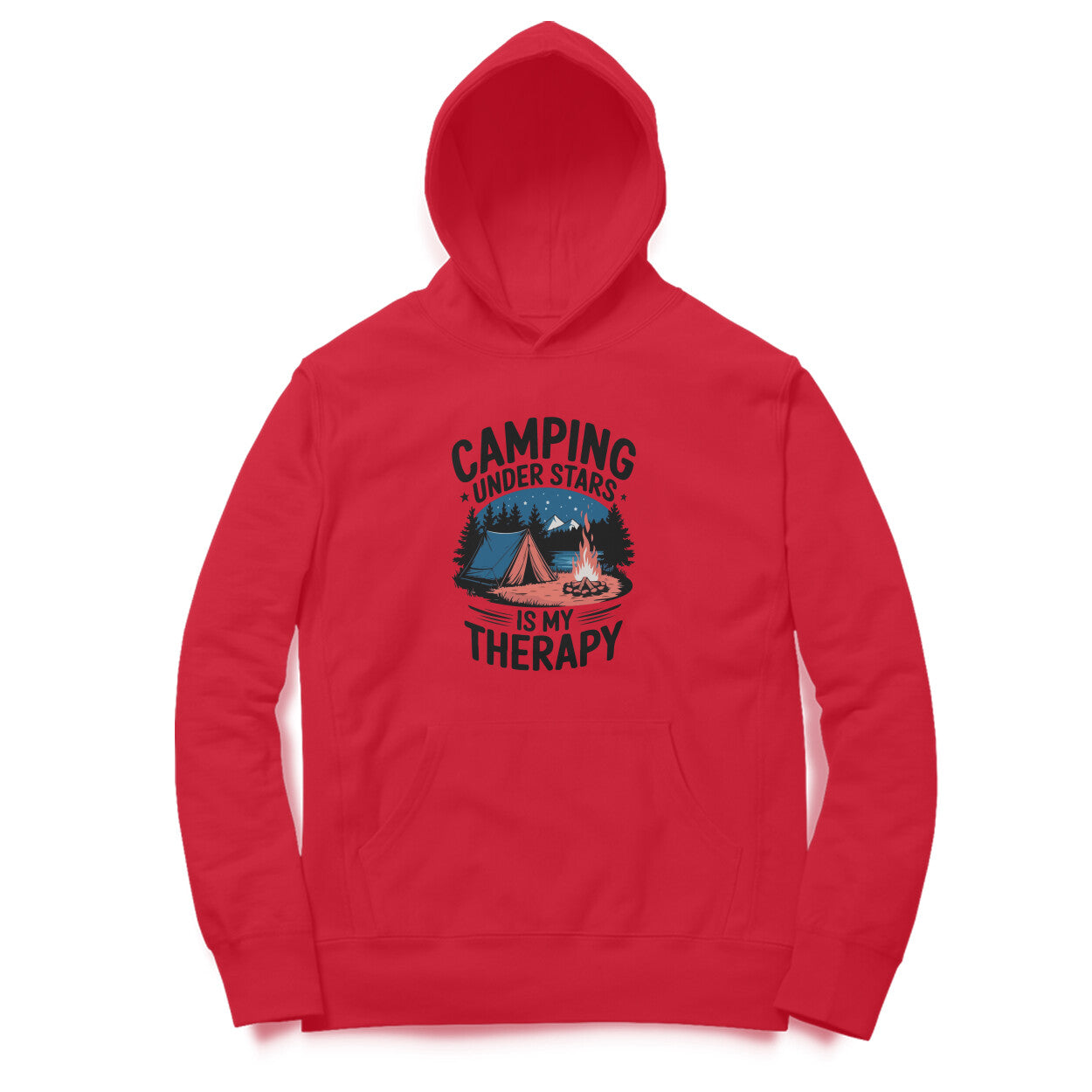 Camping - Premium print hoodie