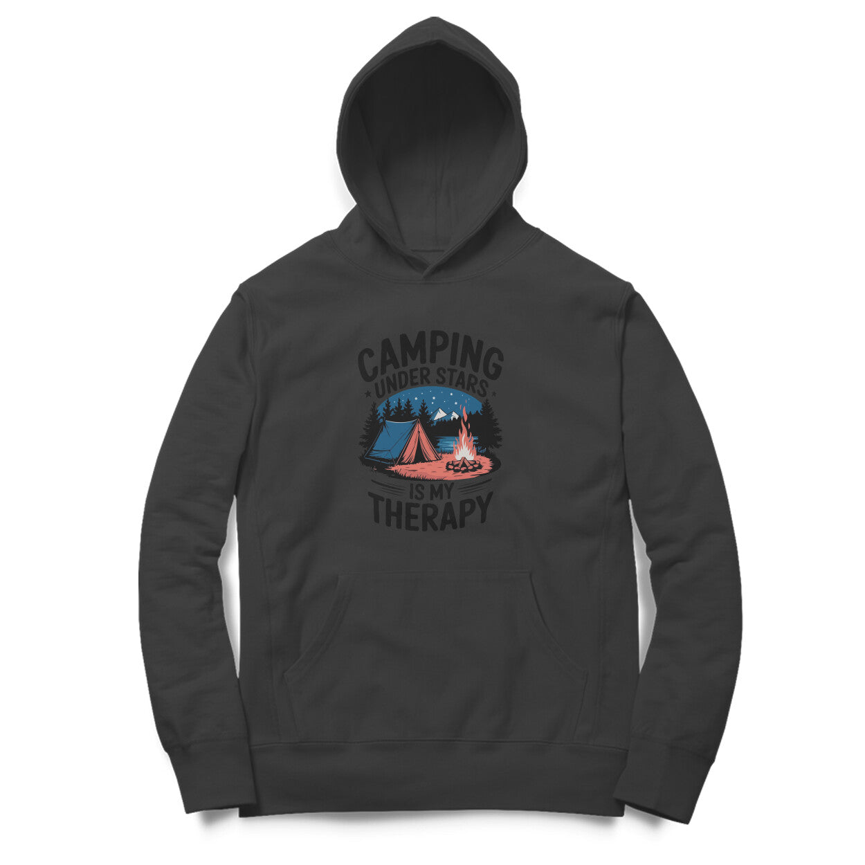 Camping - Premium print hoodie