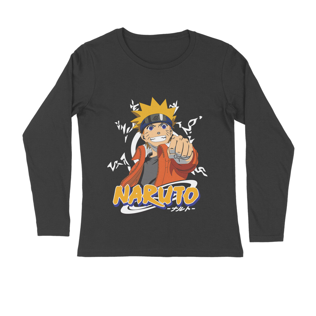 Naruto Printed - Full Sleeve Round Neck